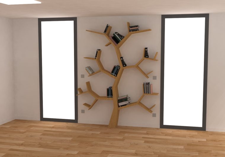 bibliothèque arbre