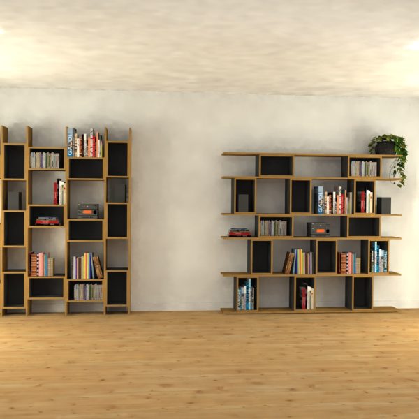 Bibliothèque inspiration Charlotte Perriand