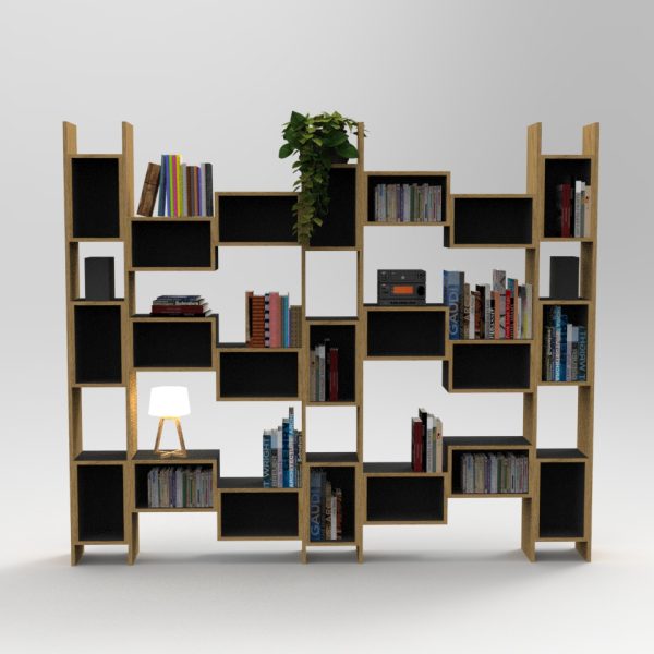 Bibliothèque inspiration Charlotte Perriand