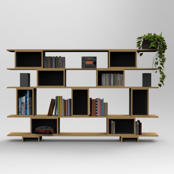 Bibliothèque inspiration Charlotte Perriand