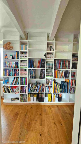 Bibliothèque MDF
